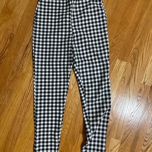 Checkered stretchy bottoms